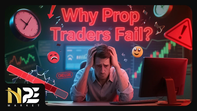 چرا پراپ تریدرها شکست می‌خورند؟