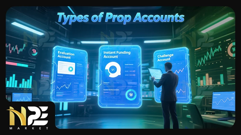 انواع حساب پراپ