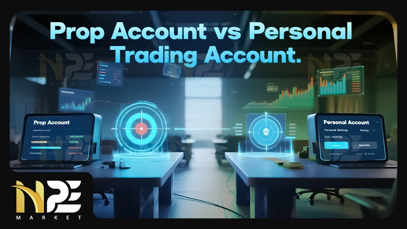 تفاوت حساب پراپ با حساب معاملاتی شخصی