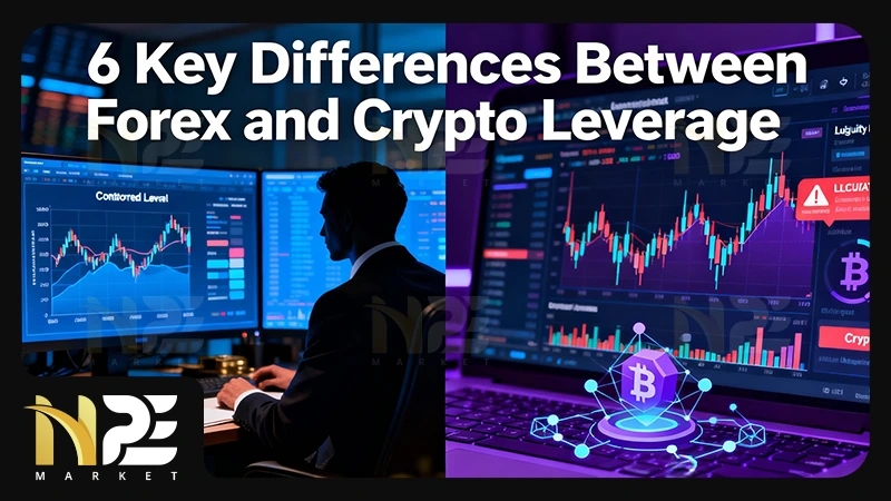 تفاوت اصلی لوریج در فارکس و کریپتو