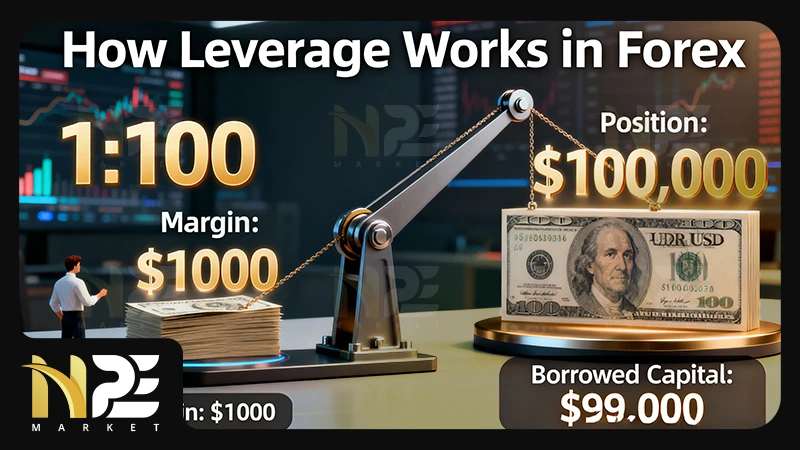 فرق لوریج در فارکس و کریپتو
