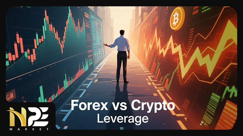 فرق لوریج در فارکس و کریپتو