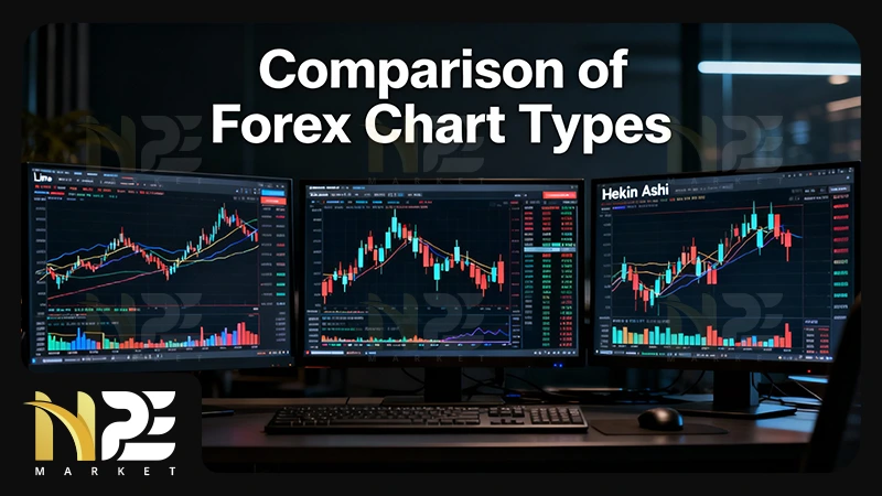 مقایسه انواع نمودارها